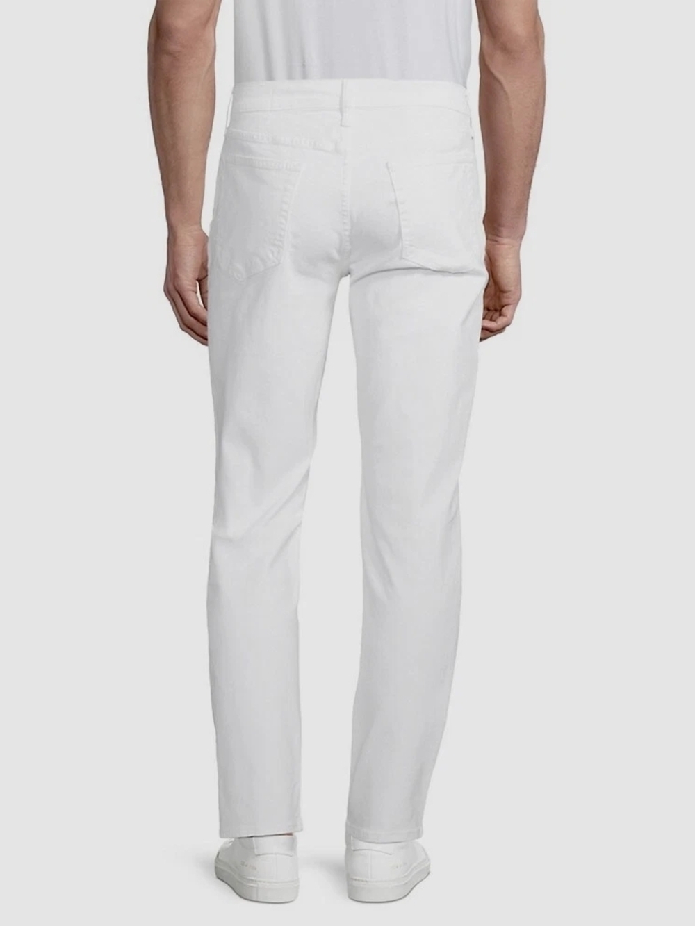 rag & bone Men's Skinny White Jeans - Picture 2 of 9
